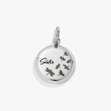 Load image into Gallery viewer, Sister Dragonfly Disc Charm