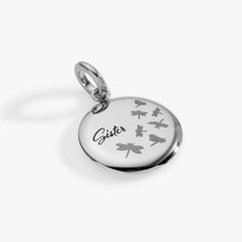 Load image into Gallery viewer, Sister Dragonfly Disc Charm