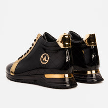Load image into Gallery viewer, The Prestige Black &amp; Gold  Limited Edition  High-Top Men Sneaker 