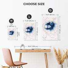 Load image into Gallery viewer, Crater Lake Wall Art