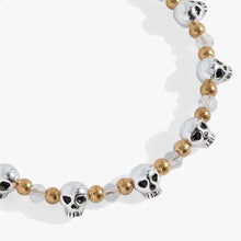 Load image into Gallery viewer, Skull Beaded Bangle