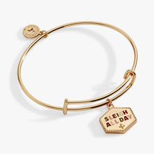 Load image into Gallery viewer, ‘Sleigh All Day’ Charm Bangle