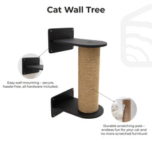 Load image into Gallery viewer, Small Cat Tree – Black