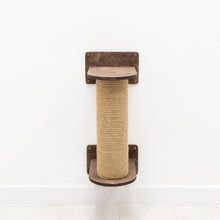 Load image into Gallery viewer, Small Cat Tree – Dark Walnut