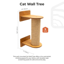 Load image into Gallery viewer, Small Cat Tree – Oak