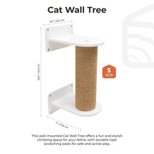 Load image into Gallery viewer, Small Cat Tree – White