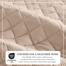 Load image into Gallery viewer, Box-Stitched Seersucker Quilt Set - Seersucker Collection