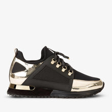 Load image into Gallery viewer, The Emir Gold Leather Women Sneaker Limited Edition