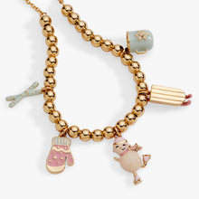 Load image into Gallery viewer, Winter Wonderland Multi Charm Bolo Bracelet