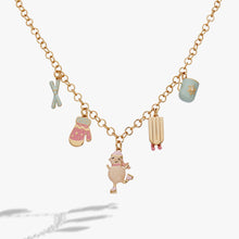 Load image into Gallery viewer, Winter Wonderland Multi Charm Necklace