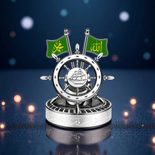 Load image into Gallery viewer, Solar-Powered Islamic Style Car Fragrance Diffuser | Auto-Rotating Aroma Dispenser with Light Activation (MAC270)