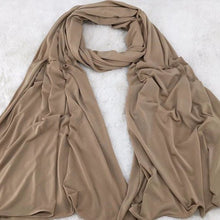 Load image into Gallery viewer, Solid Color Versatile Minimalist Hijab (MH190)