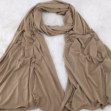 Load image into Gallery viewer, Solid Color Versatile Minimalist Hijab (MH190)