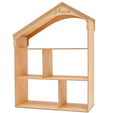 Load image into Gallery viewer, Wooden Dollhouse Bookshelf