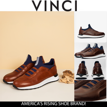 Load image into Gallery viewer, The Sonoma Tan Leather Men Sneaker