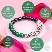 Load image into Gallery viewer, Soul Reset: Dalmatian Jasper Bracelet of Healing