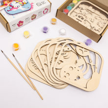 Load image into Gallery viewer, 3D DIY Wood Painting Kit for Kids – Space