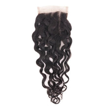 Load image into Gallery viewer, Spanish Wave 4x4 Transparent Lace Human Hair Closure