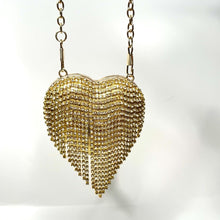 Load image into Gallery viewer, Sparkling Heart-Shaped Crossbody Bag Everyday Glam Diamond-Studded Mini Purse (MAC279)