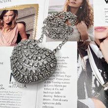 Load image into Gallery viewer, Sparkling Heart-Shaped Crossbody Bag Everyday Glam Diamond-Studded Mini Purse (MAC279)