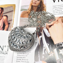 Load image into Gallery viewer, Sparkling Heart-Shaped Crossbody Bag Everyday Glam Diamond-Studded Mini Purse (MAC279)