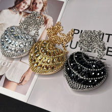 Load image into Gallery viewer, Sparkling Heart-Shaped Crossbody Bag Everyday Glam Diamond-Studded Mini Purse (MAC279)