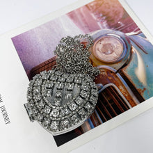 Load image into Gallery viewer, Sparkling Heart-Shaped Crossbody Bag Everyday Glam Diamond-Studded Mini Purse (MAC279)