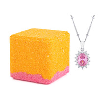 Load image into Gallery viewer, Peach Burst Mystery Jewelry Shower Steamer