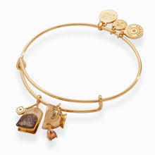 Load image into Gallery viewer, 'Spill the Tea' Cup &amp; Tea Bag Charm Bangle