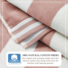 Load image into Gallery viewer, Striped Cabana Beach Towel - Edgartown Collection
