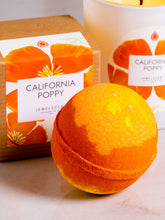 Load image into Gallery viewer, California Poppy 10oz Mystery Jewelry Bath Bomb