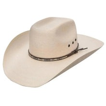 Load image into Gallery viewer, Stetson Square - Mexican Palm Straw Cowboy Hat