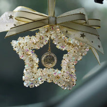 Load image into Gallery viewer, Star Moon Crystal Vehicle Hanging Ornament (MAC290)