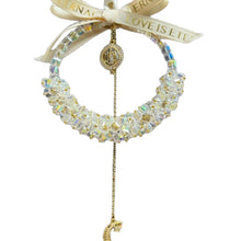 Load image into Gallery viewer, Star Moon Crystal Vehicle Hanging Ornament (MAC290)