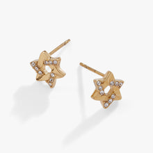 Load image into Gallery viewer, Star of David Mini Stud Earrings