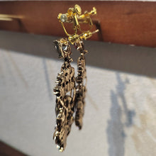 Load image into Gallery viewer, Statement Rhinestones Large Drop Earrings (MAC327)