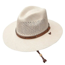 Load image into Gallery viewer, Stetson Airway - Panama Straw Fedora Hat