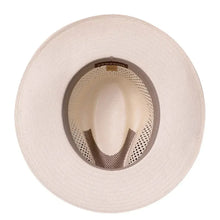 Load image into Gallery viewer, Stetson Digger – UPF 50+ Panama Straw Fedora Sun Hat