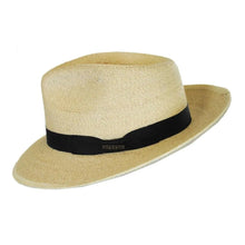 Load image into Gallery viewer, Stetson Rushmore – Mexican Palm Straw Fedora Hat