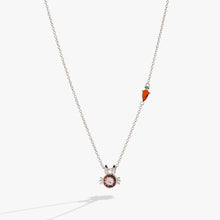 Load image into Gallery viewer, Crystal Bunny Pendant Necklace