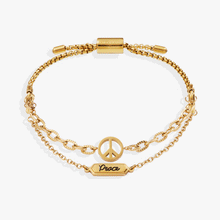 Load image into Gallery viewer, Peace Stranded Bracelet™ Set