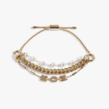 Load image into Gallery viewer, Mom Pearl Stranded™ Bracelet Set