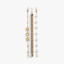 Load image into Gallery viewer, Mom Pearl Stranded™ Bracelet Set