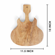 Load image into Gallery viewer, Strings Guitar Mango Wood Charcuterie Board