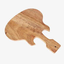 Load image into Gallery viewer, Strings Guitar Mango Wood Charcuterie Board