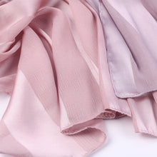 Load image into Gallery viewer, Striped Crinkle Chiffon Hijab with Organic Texture (MH143)