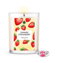 Load image into Gallery viewer, Summer Strawberry 18oz Mystery Jewelry Candle