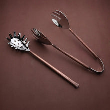 Load image into Gallery viewer, Sundance Pasta Server &amp; Spaghetti Tong Set