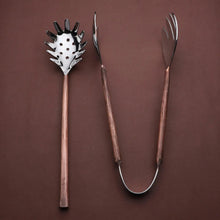 Load image into Gallery viewer, Sundance Pasta Server &amp; Spaghetti Tong Set