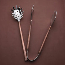 Load image into Gallery viewer, Sundance Pasta Server &amp; Spaghetti Tong Set